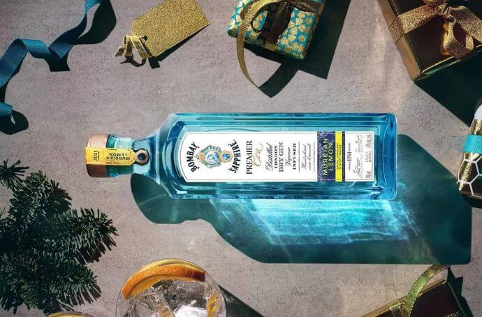 BOMBAY SAPPHIRE PREMIER CRU MURCIAN LEMON GIN butelka